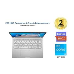 Asus X515EA Laptop Intel Core I3-1115G4 - 4GB RAM - 256GB SSD - Intel® UHD Graphics - 15.6" HD- Win10- SLATE GREY