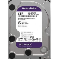 Western Digital - WD40PURZ - 4TB  Purple Surveillance 3.5" Internal Hard Drive