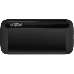 Crucial X8 500GB Portable SSD Up to 1050MB s USB 3.2 External Solid State Drive USB-C USB-A CT500X8SSD9