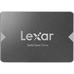 Lexar NS100 2.5 Inch SATA3 Notebook Desktop SSD Solid State Drive, Capacity: 256GB(Gray)