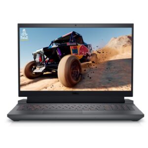 Dell G15 Gaming 5530 Laptop  Core i5-13450HX - 16GB DDR5 4800MHz - 512GB SSD - 15.6" FHD120Hz - RTX 3050 6GB-Ubuntu - Dark Shadow Gray