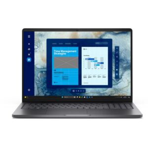 Dell Pro 16 Laptop  Intel Core Ultra 5 235U vPro - 8GB DDR5 - 512GB SSD-16" FHD + (1920X1200) - Intel - FingerPrint - Ubuntu - Silver color Metallic finish - 3 Years
