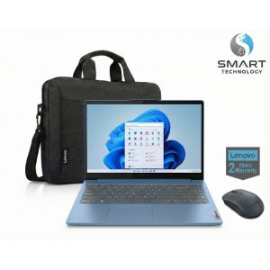 Lenovo IdeaPad Slim 3 15IRH10 (83K100QPED) - 13th Intel Core i5-13420H- 16GB DDR5- 512GB SSD- Integrated Intel UHD Graphics- 15.3" WUXGA (1920x1200) IPS 300nits Anti-glare 45% NTSC 60Hz - Dos -Aluminium (Top)- Cosmic Blue +Lenovo WL310 Bluetooth Silent Mouse + Lenovo Topload T210 Black (ECO)-2 Years Warranty