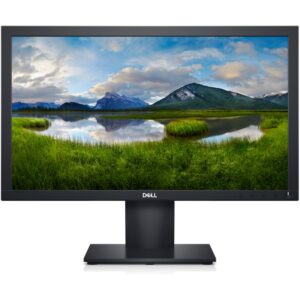 Dell E2020H 19.5 Inch HD LED Monitor TN ,60HZ , 5 Ms , VGA &DisplayPort , Black
