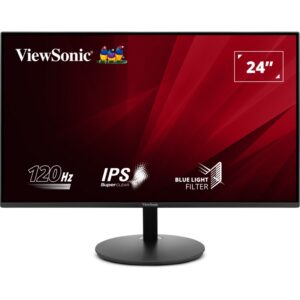 Monitor View Sonic VA24E1-H – FHD”1920×1080 ” IPS 120Hz – HDMI and VGA inputs-3 Years Warranty.