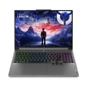 Lenovo Legion 5 16IRX9 (83DG004JUS)- Intel Core i9-14900HX, 24C - 32GB DDR5-5600(2x 16GB) - 1TB SSD M.2 2280 NVMe - RTX 4060 8GB GDDR6 - 16" WQXGA (2560x1600) IPS 350nits , 100% sRGB, 165Hz - Win 11- Luna Grey -1Year