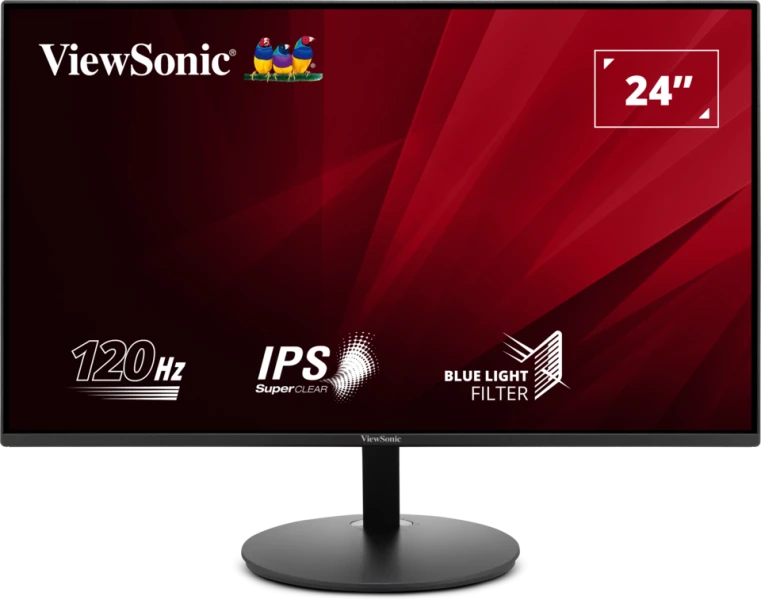 GPG-25-MON-VA24E1-H-Product Photo_F02_pc_l ViewSonic VA24E1-H 24” Full HD 120Hz Monitor with HDMI and VGA - Image 1